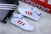 【真标 三叶草板鞋系列】阿迪达斯/Adidas 阿迪高帮板鞋 白红蓝 商品缩略图1