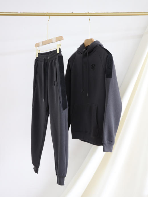 英国单高街 SIKSILK 加绒卫裤 连帽卫衣 套装 WY408/WK365 商品图4