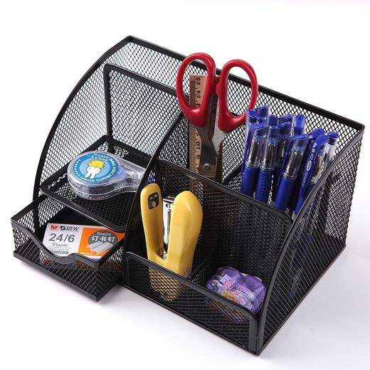 协诚8005  8902多动能铁网笔座黑色 商品图0