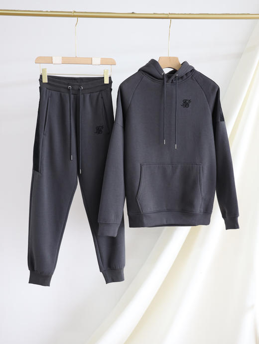 英国单高街 SIKSILK 加绒卫裤 连帽卫衣 套装 WY408/WK365 商品图3