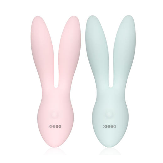 SHAKI 夏奇 女用震动棒 雅典娜双头振动棒静音防水高频充电情趣AV棒 商品图1