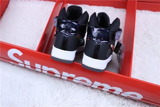 【真标 空军一号系列】耐克/NIKE 耐克空军高帮板鞋 英雄联盟电玩黑镭射 商品图1