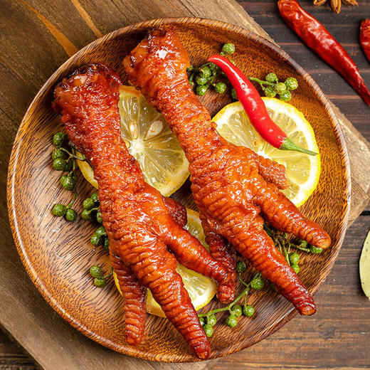 王小卤虎皮凤爪香辣味210g（8A)(Z) 商品图4