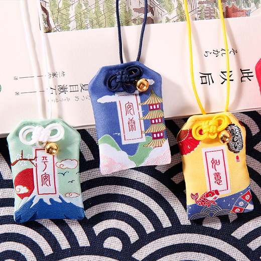 和风御守日式符学生学业健康事业祈福香囊车载手机挂件平安符