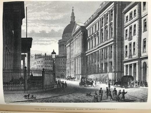 约1878年 伦敦历史风物志（全6卷） 约1200幅版画插图 真皮精装16开 商品图12