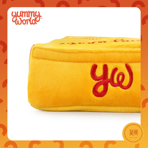 Kidrobot 美味世界 毛绒抱枕 起司通心面 Yummy World Matty Mac & Cheese 商品图3