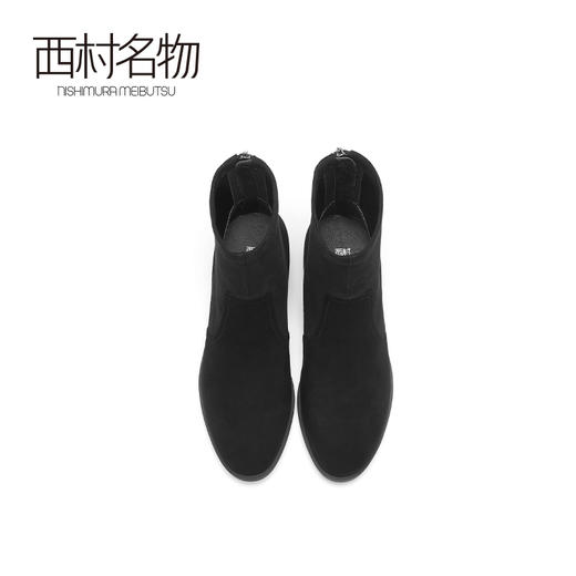 西村名物2020冬季新款短靴女休闲简约时装靴X20DS40902 商品图2
