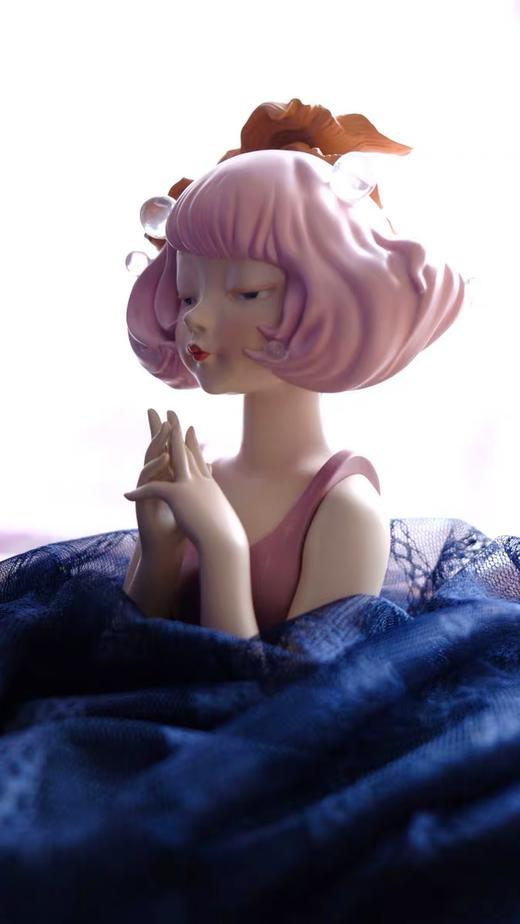 发梢上的花魁鱼/朝霞粉/S 商品图1