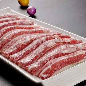 众诚五花肉片（冻品）1kg 袋箱可选 批