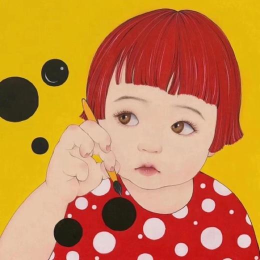 画小女孩的草间弥生 商品图0