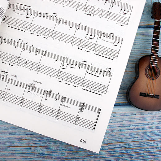 古典吉他曲谱大全 经典名曲 七八九十级 吉他考级教材 古典吉他教材曲谱 吉他练习曲独奏谱 古典吉他入门自学教程 商品图3