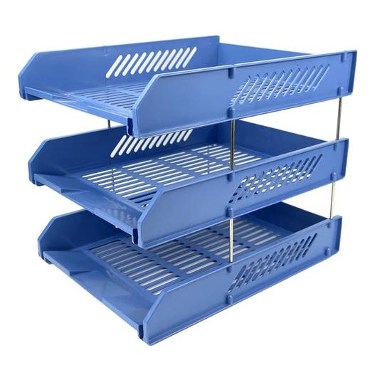 红杰三层文件盘文件座收纳资料管理框架 商品图4