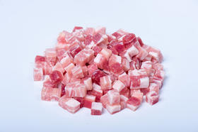 众诚五花肉丁（冻品）1kg   袋箱可选 批