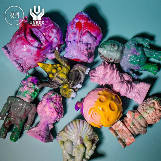 Unbox 来者是谁 系列四 盲盒 摆件 搪胶 限定 WHO GOES THERE Wave 4 商品图2