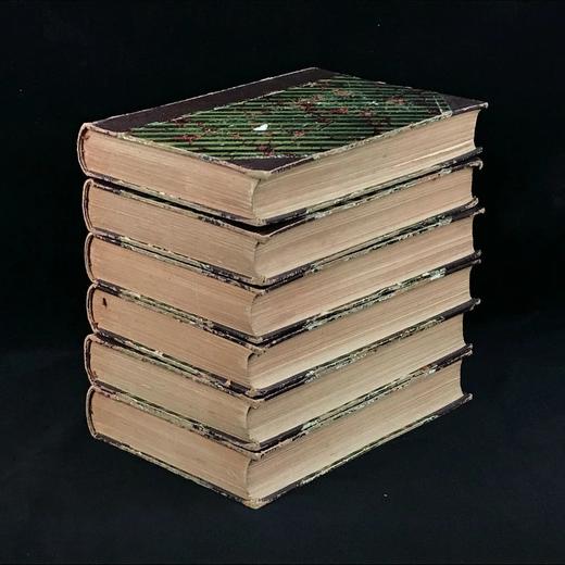 约1878年 伦敦历史风物志（全6卷） 约1200幅版画插图 真皮精装16开 商品图1