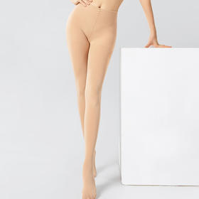 妮律珍珠润滑雕体50D美腿袜，进口哑光面料，七段微压瘦腿，性感塑身