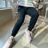 F家女款加绒加厚修身显瘦运动裤卫裤10185 商品缩略图1