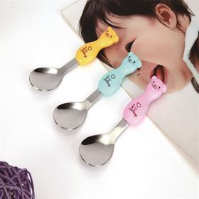 杰贝儿童卡通餐勺5667#