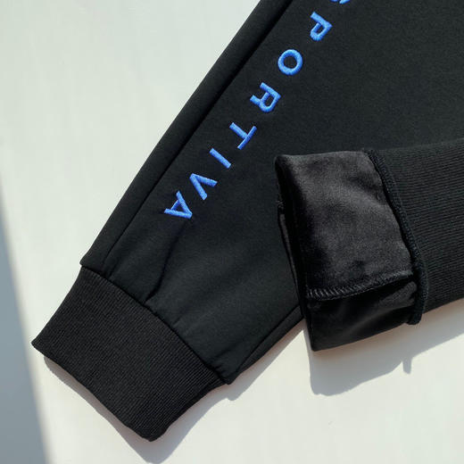 F家女款加绒加厚修身显瘦运动裤卫裤10185 商品图2