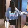 ★韩版女士牛仔外套夜光蝴蝶款 商品缩略图3