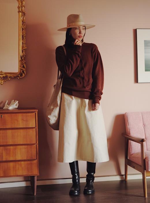 V-neck cashmere sweater 商品图2