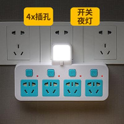 转换插头插座转换器插板USB多功能一转多电源排插无线插排不带线 商品图4