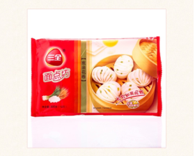 三全面点坊葱油花卷300g/袋  批
