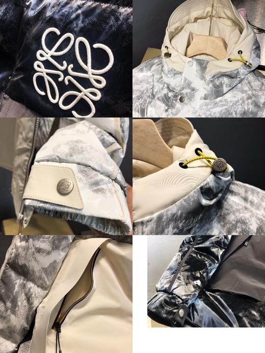 点此购买 罗意威男女款雪山迷彩连帽羽绒服 唯162837 商品图8