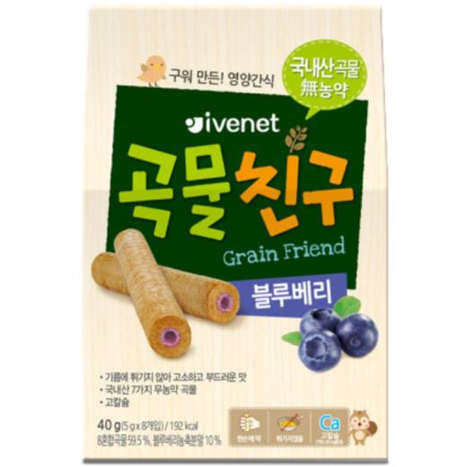 艾唯倪 贝贝谷物棒蓝莓味40g  商品图0