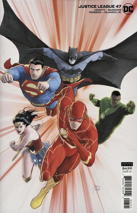正义联盟 V4 主刊 Justice League V4  001-051（2018）变体 商品图4