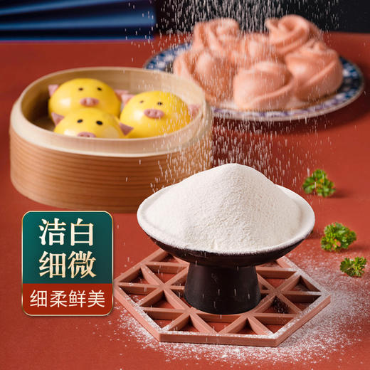 新良家宴自发粉包子粉1kg 商品图6