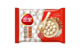 三全凌波分享装花生汤圆600g/袋 批
