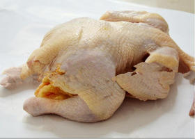 白条三黄鸡1kg  批