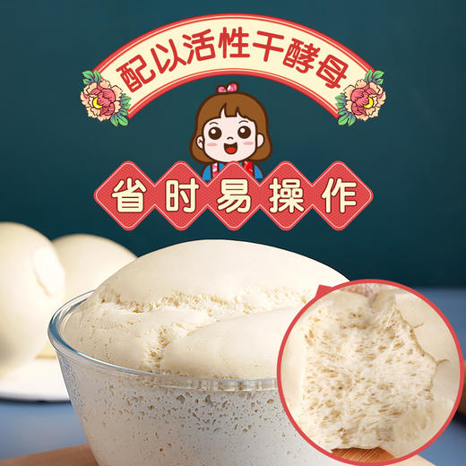易小焙北方馒头自发粉1kg 商品图1