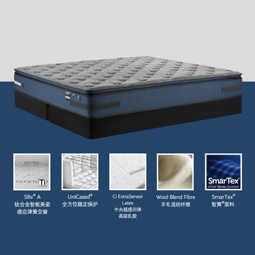 （秒杀）Sealy丝涟床垫 TELESTHESIA-芯相伴 商品图2