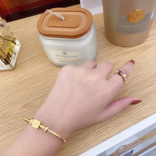 APM MONACO 桃心骰子银开口手镯 MONTE-CARLO系列（5到7天发货） 商品图0