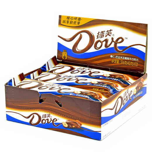 【BN】德芙榛仁巴旦木葡萄巧克力  43g 商品图2