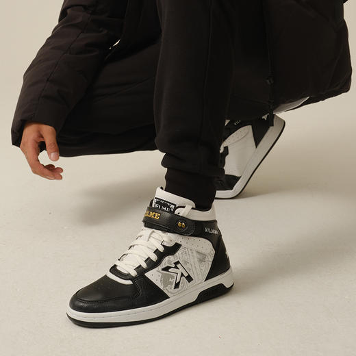 KELME卡尔美篮球文化鞋复刻高帮板鞋男秋冬新款情侣休闲鞋女加绒 商品图3