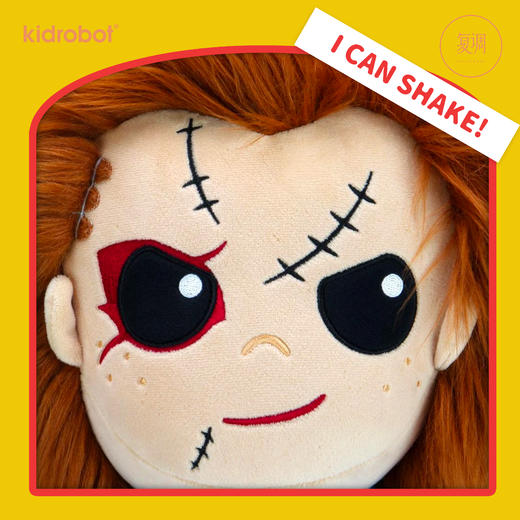 Kidrobot 鬼娃回魂 恰奇 Chucky 抱枕 毛绒 玩具 摆件 商品图8