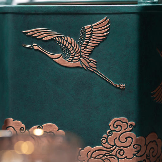 朱炳仁丨瑞鹤凌云壶 铜壶 1500ml          商品图4