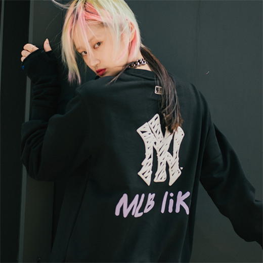 【明星同款 潮流宽松版型】mlb秋季新款卫衣 5色可选 男女同款 欧美