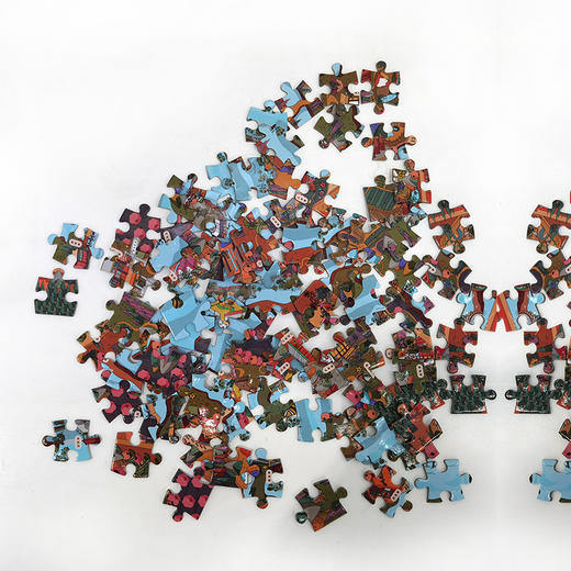 印象红楼 红楼园游会 大观园园景拼图 印象唯物原创 商品图2