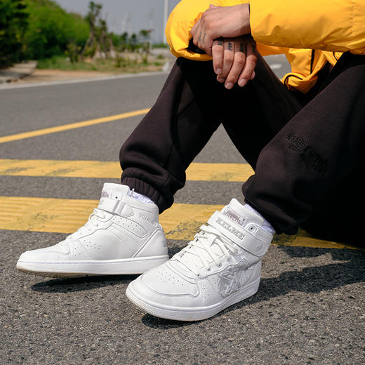 KELME卡尔美篮球文化鞋复刻高帮板鞋男秋冬新款情侣休闲鞋女加绒 商品图2