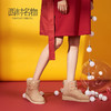 西村名物秋冬新品羊皮雪地靴可爱时尚X284S40931 商品缩略图3
