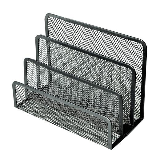 资料架 铁网三格文件架/信封架/书信格/书立/书架/便笺栏丅W05 商品图0