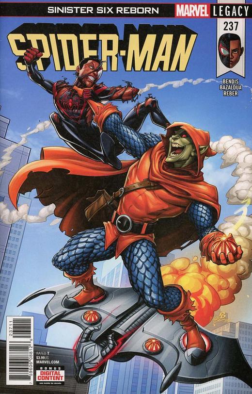 蜘蛛侠 莫拉莱斯 主刊 Spider-Man V2 （2017）普封 商品图3