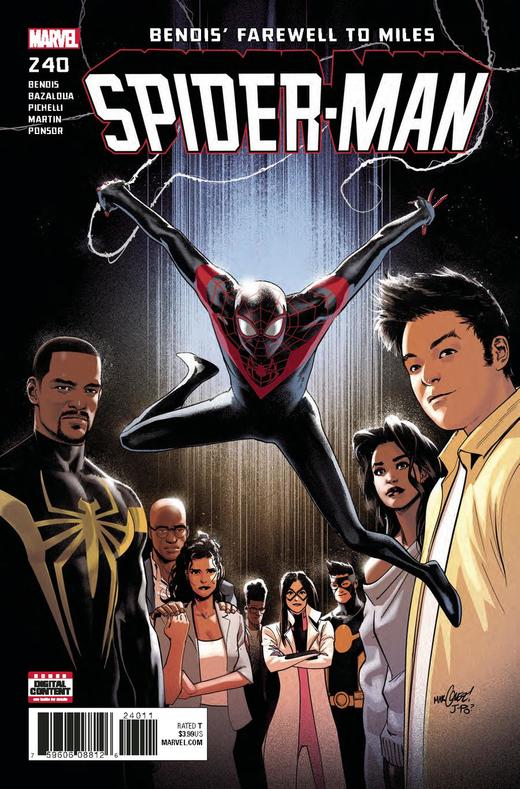 蜘蛛侠 莫拉莱斯 主刊 Spider-Man V2 （2017）普封 商品图0