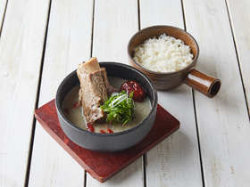 人参猪骨汤饭Korean Ginseng Pork-Bone Soup