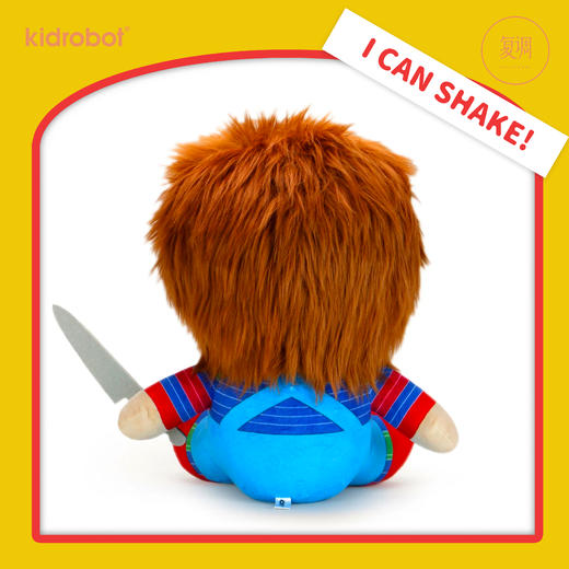 Kidrobot 鬼娃回魂 恰奇 Chucky 抱枕 毛绒 玩具 摆件 商品图5