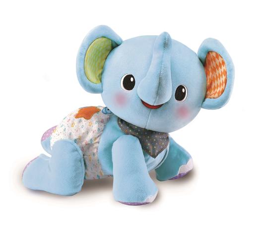 Vtech伟易达新品学爬小象 宝宝早教益智玩具声光电动爬行毛绒动物 商品图2